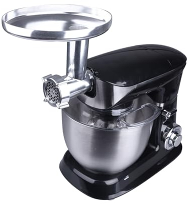 Utensili da Cucina Robot da Cucina, 6,5 Litri Fermentazione dell'impasto Tritacarne Spremiagrumi con Gancio per impastare, Frusta, 6 velocità, Strumento per l'uso Quotidiano