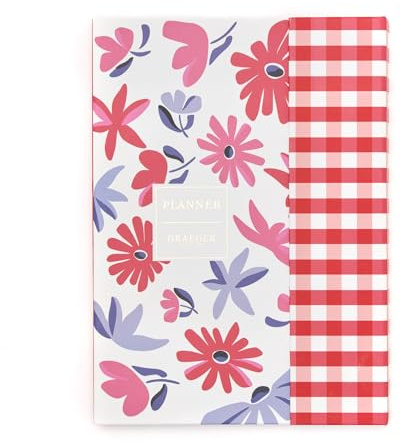 DRAEGER PARIS 1886 - Organizzatore familiare da parete 15 x 21 cm - Menu Planner - 2026-18 fogli mensili - Carta FSC - Pianificazione famiglia