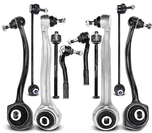 Frankberg 10x Bras de suspension Tête de barre d'accouplement Barre de couplage Avant Compatibles avec C-Klasse W203 1.8L-5.4L 2000-2007 CLK C209 A209 1.8L-6.2L 2002-2010 Remplacer# 2033303411