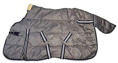 MaJu Pony Rug Wasserdichtes und atmungsaktives 400D Ripstop-Material (110 / 115CM)(Size:115cm)