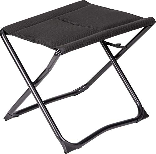 BERGER Novara freistehende Beinauflage für Novara Klappsessel | Fußablage klappbar, auch als Hocker verwendbar - Belastbar bis 120 kg