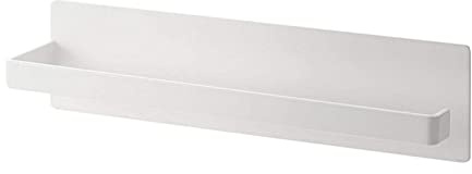 WANAONE Appendiabiti magnetico da parete in acciaio inossidabile, porta rotolo di carta da ristorante, porta asciugamani, per casa e hotel, forte mensola magnetica da cucina (bianco)