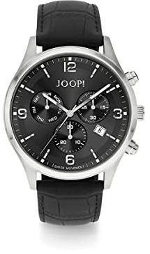 Joop Herren Uhr Armbanduhr Chronograh 2022865 Analog Quarz Leder