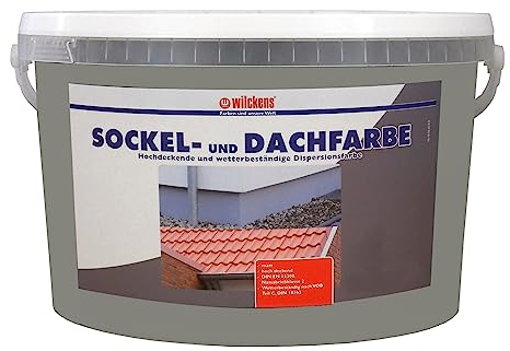 Wilckens Sockel- und Dachfarbe matt, 2,5 l, RAL 7023 Betongrau