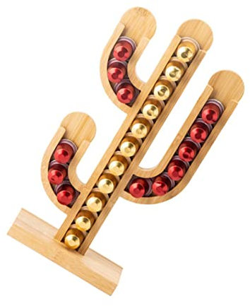 MAGICLULU 1pièce Support à Capsules De Café Organisateur De Dosettes Forme De Cactus Rangement Compact Et Élégant Pour Cuisine Et Bureau