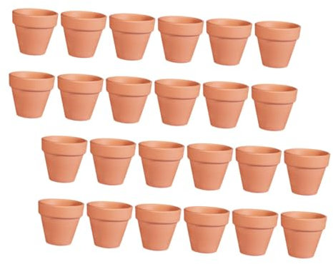VICASKY 27stücke Keramik Sukkulenten Blumentopf Kleiner Blumenhalter Für Pflanzen Innenbereich Pflanztopf Für Zimmerpflanzen Dekorative Töpfe Für Zuhause Und Schreibtisch