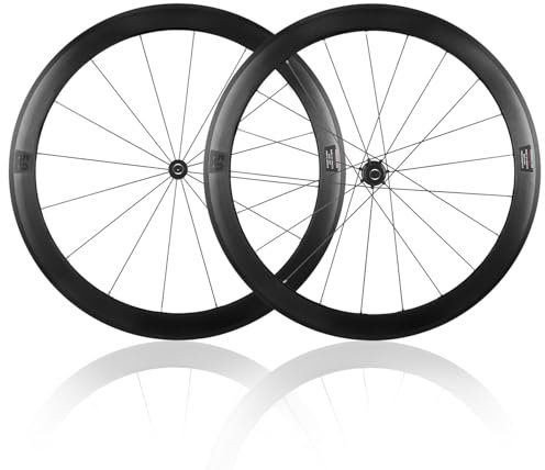 Snabbfrigörande Fram- Och Bakhjul 50mm Cykel Fälgar 700C Aluminiumlegering Landsvägscykel Hjulset C/V Fälgbroms 7/8/9/10/11/12-växlad Kassett HG 23-32C