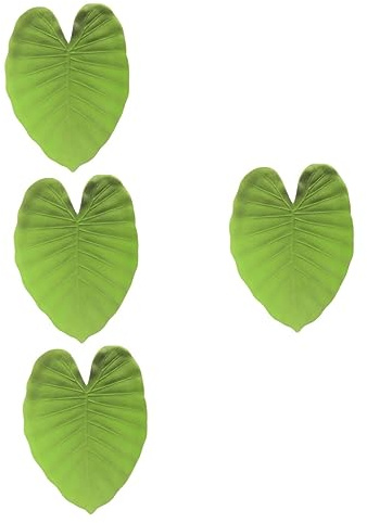 TOPPERFUN 4 Pezzi Tovaglietta Forma Foglia Monstera Tovaglietta Decorativa per Pranzo per Feste e Decorazioni Domestiche Design e Facile da Lavare Leggera e Compatta