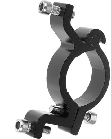 Luxshiny Bike Bottle Cage Adapter Seat Post and Handlebar Mount for Convenient Water Bottle Holder Compatible with Bikes Black Aluminum Design for Easy Installation