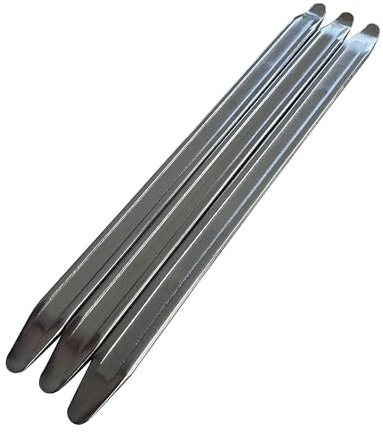 RebarTech Tire Iron Spoons, Pry Bar, Motorcycle Tire Spoon Set, 12 inch, 3pc-Set