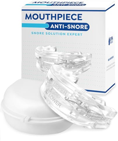 SEESUNO Anti Snoring Devices, Sleep Mouth Guard, Adjustable Snore Mouthpiece Sleeping Aids Mandibular Advancement Device