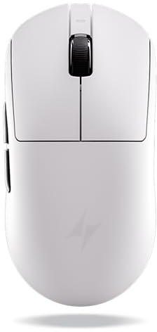 ATK Dragonfly A9 SE - Mouse da gioco wireless, sensore PAW3311, DPI fino a 12.000, peso 53 g, peso leggero, durata della batteria 120 ore, 5 pulsanti programmabili, memoria integrata, tri-mode 2,4 G