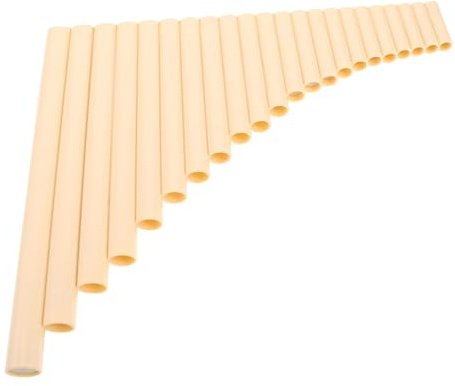 CORHAD Pan Flute for Beginners and Adults with 22 Pipes in, Traditional Chinese Woodwind Instrument Made of Plastic with Elegant Appearance and Versatile Use for Folk Music