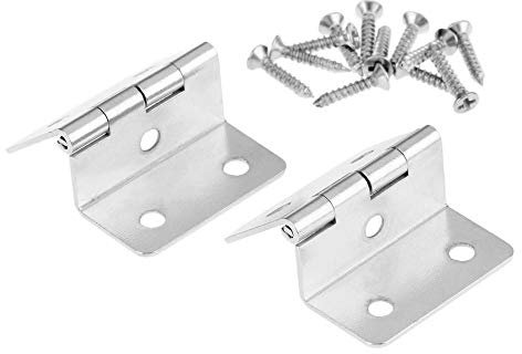 Klapp Hinten Scharniere 2Pcs Küchenschranktür Gefaltete Scharniere Möbelzubehör 5 Löcher Schubladenscharniere Für Schmuckschatullen Möbelbeschläge