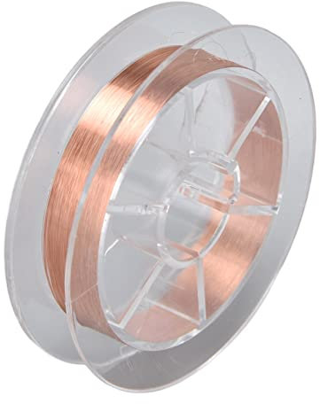 Hilitand 131.2yard Enamelled Jumping Wire Ultra Fine Insulation Type Low Resistance 0.02mm Winding Wire Professional Maintenance for Home