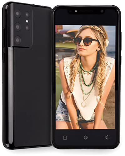 Olåsta Smartphones, S21 Ultra 6.1in 4G/5G Dual SIM Olåst Mobiltelefon, 12GB RAM 512GB ROM, 24MP 48MP Dual Camera, Face ID Android-telefon med 5000mAh Batteri(E.U. Plug)