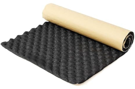 Akustikschaumstoff Akustikpaneele, 1 Rolle 100 * 50 cm 20mm Verdickung schalldichter Schaumgummi-Gummi-Pads Home-Geräusch-Isolierung Akustischer Schaumdämmerung Studio Tonabsorption