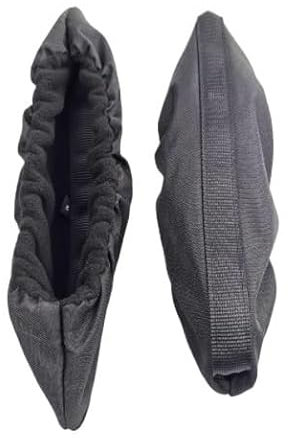 Kufenschoner für Schlittschuhe, Eishockeyschlittschuhe, Kufenschoner, Eishockeyschlittschuhe, Schlittschuhe, Soaker-Abdeckung (Schwarz, L)