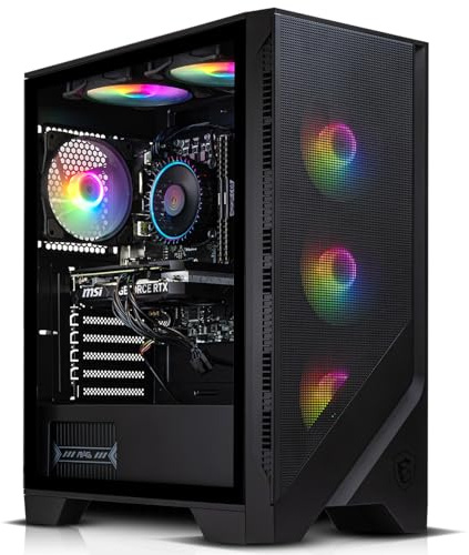 ADMI Gaming PC, Intel Core i5 14400F, NVIDIA RTX 5070 12GB, 32GB DDR4, 1TB NVMe, MSI MAG 120A ARGB Black Case, WiFi, Windows 11