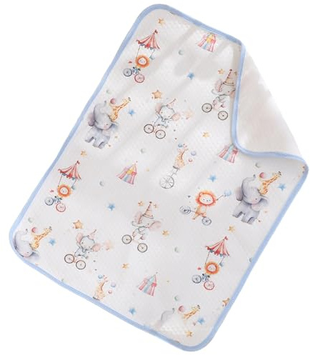 Wickelunterlage für Babys, Babybett, Kinderbett – waschbare Auflage für Babybett, auslaufsicher, wasserdicht, Bildung, Sauberkeit, Schutz bei Nacht, Säugling, Bettwäsche