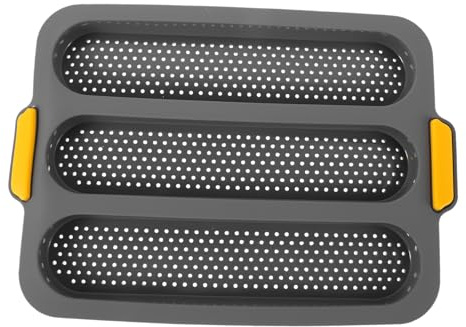 PRETYZOOM Molde De Silicona Para Pan Francés Molde Antiadherente De Ranuras Herramientas Para Hornear