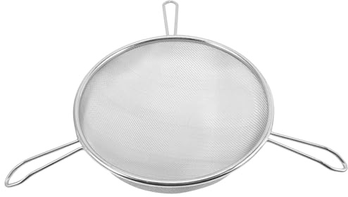 Gogogmee Edelstahl Honigsieb Mit Ständer Für Imkereibedarf Feines Metallfilternetz Für Verunreinigungen Langlebiger Honigfilter Für Effiziente Honig Und Pulverfiltration