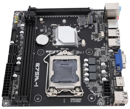 ciciglow B75M-I Computer Motherboard with LGA1155,ITX Mining Motherboard for Core I7 I5 I3 CPU,Motherboard DDR3 Memory Serial ATA 3.0 Support M.2 NVME Protocol