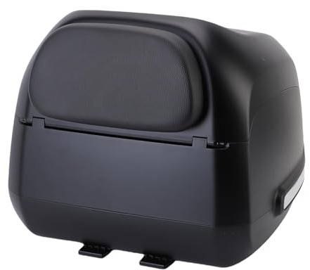 aqxreight Estuche Trasero para Motocicleta de 35L Caja Trasera para Motocicleta a Prueba de época para Scooters Eléctricos Costuras Meticulosas Estuche Trasero para MotocicletaCaja de (Black)