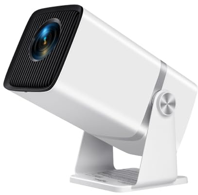 LIXSAZSE Projecteur de Diapositives 11000 Lumens, Portable et Compatible avec la vidéo 4K, Facile à Glisser pour Les Anciennes Diapositives, Polyvalent