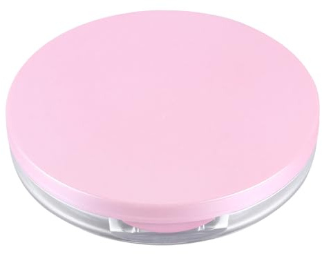 Lurrose Leere Puderdose Mit Sieb 5G Tragbare Lose Pulverbox Kompakt Kosmetik Nachfüllbehälter Leicht Zu Reinigen Für Make-up Unterwegs 7.5X7.5X1Cm