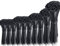 Oksdown Paquete de 1000 bridas de nailon negro mixto, resistentes, con cierre automático, de plástico, varios tamaños de 100/150/200/250/300 mm de longitud 4/6/8/10/12 pulgadas, 2.5/3.6 mm de ancho