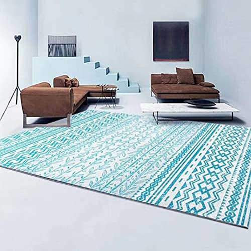 Alfombra de área grande, estilo nórdico, para sala de estar, dormitorio, abstracción, alfombra de lujo, suave, antideslizante, lavable, alfombra de baño, cocina, alfombra pequeña, 80 x 200 cm