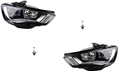 Johns, passend für Audi A3 Scheinwerfer (8V) 04/12- H15 mit H7/Led Set links & rechts