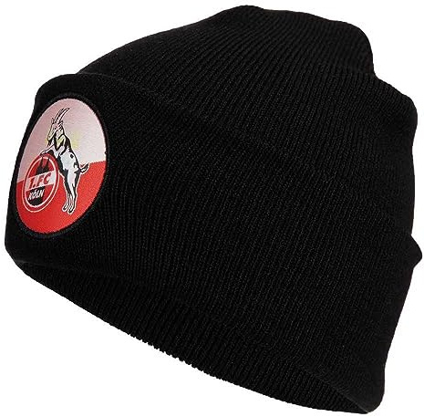 1. FC Köln Beanie - Lentikular - schwarz | Logo Mütze mit Wechselbild