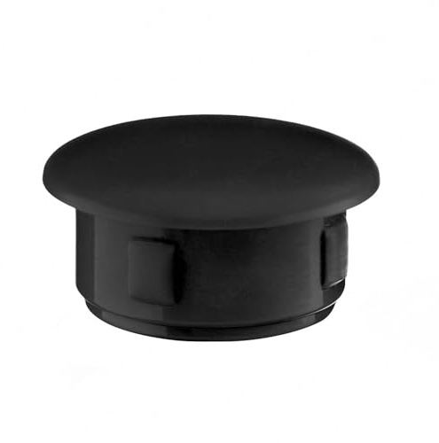 EMFA Abdeckkappen für 30 mm Bohrlöcher Schwarz 8 Stück - Blindstopfen 30 mm, Abdeckstopfen mit 36 mm Kopfdurchmesser