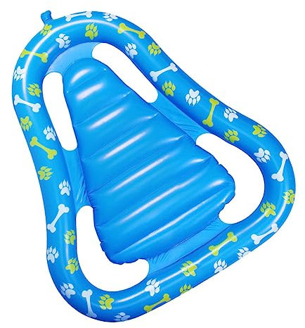 GHBSDNEPP Tappezzeria Giocattoli da Piscina per Cani Divano Gonfiabile Giocattoli per Cuccioli Cuccia Galleggiante per Piscina Piscina per Cani Cuscino D'Aria Pvc Addensare