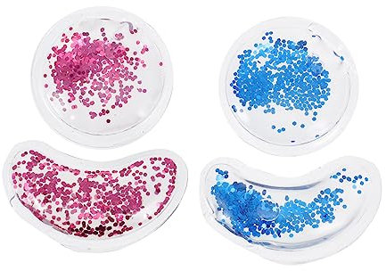 minkissy 4 Augenklappen Kühle Augenmasken Für Geschwollene Augen Wiederverwendbare Augenpackungen Gegen Schwellungen