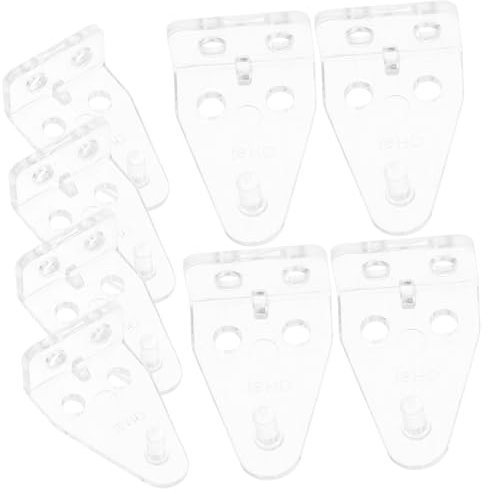 HOLIDYOYO 12stücke Kunststoff Jalousie Halteklammern Ersatz Für Jalousie Befestigung Klammern Transparente Jalousiehaken Für Horizontaljalousien Und Lamellenvorhänge