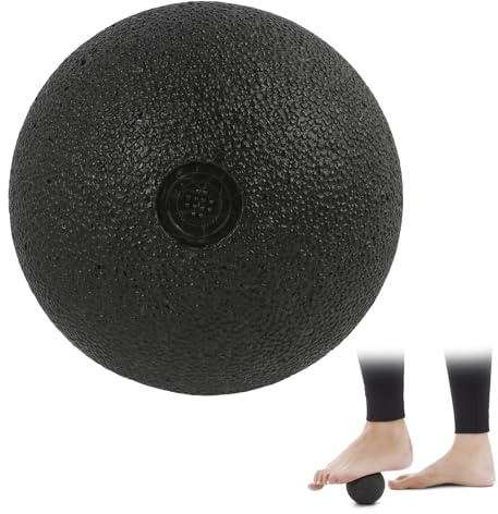 Palla de Masaje de 8cm - Ideal para Músculos y Zonas Específicas de la Espalda, Apta para Masaje de Brazos, Cuello y Pies, Inodora, Fácil de Limpiar y Esterilizar Self-Massage Massage Ball