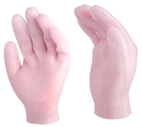 PENIKOKO Sebs Moisturizing Gloves for Dry Hands Skin-Friendly Care Hand Covers for Women and Soft Protective Moisture Retention Gloves