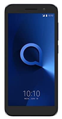 Alcatel 1 Smartphone débloqué LTE (Ecran : 5,0 Pouces - 8 Go - Nano-SIM - Android) Bleu métallisé