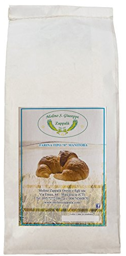 5 kg Farina Manitoba di grano tenero tipo 0 -MOLINO ZAPPALA'