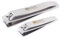 Solingen Nail Clippers | 2 Pcs Professional Sharp Tools Set | Stainless Steel Metal Made in Germany | Kit for Manicure & Pedicure ToeNail FingerNail Care For Women Mens and Baby