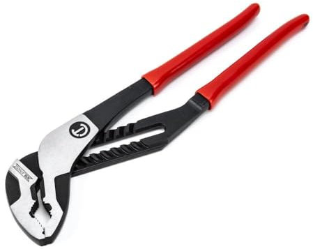 CRESCENT - Plier, 16, V Jaw, T&G, Dipped Handle (RTZ216V)