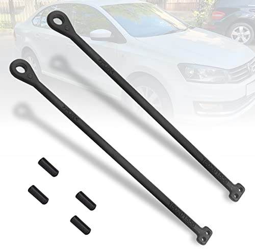 GZjiyu 2 Satz Tankdeckel Halteband, Plastik Tankdeckel GummibandTankdeckel Halteband für Volkswagen, BMW, Benz, Bora, Passat B5 Andere Automarken (13cm)