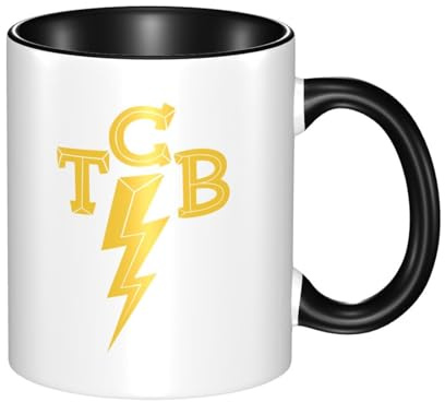 Singer Rock-Presley Ceramic Coffee Mug Novelty Tea Cups Coffee Mug Cup with Handle Perfect Music Lovers Gift for Fans