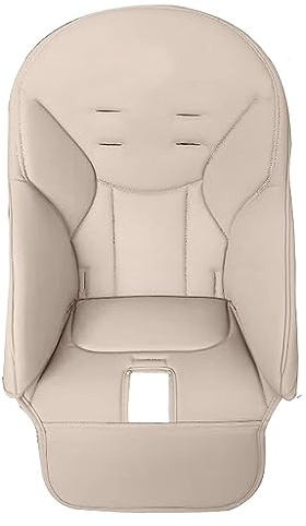 Hochstuhl Bezug für Peg Perego | Baby-Hochstuhl Kissen | Esszimmerstuhl PU Leder Sitzkissen | Multifunktionales Hochstuhl Sitzauflage für Hauck | Universelle Hochstuhl Bezüge für Kleinkinder Kinder