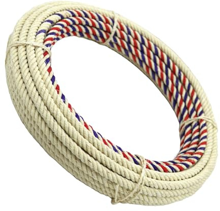 M-Royal Saddles Charro Purple 55Ft (17m) Mexican Ixtle Maguey SOGA Rope