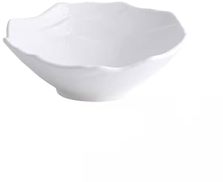 ULTRAWAVE Bols pour la Cuisine Bol à Salade à Bouche inclinée, Grand hôtel créatif, Vaisselle de Luxe légère, Assiette en céramique, Grand Bol à légumes et Fruits Saladier(S)