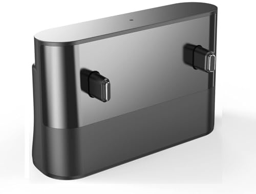 SHELIKI Compatible con D60S, D60S MAX, robot de aspiración y trapeador inteligente de navegación LiDAR, accesorios de repuesto para base de recarga (paquete de 1)